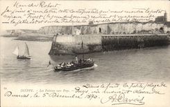 Dieppe - Cliffs towards Puys CPA