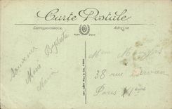 castle of Chantilly- the Castle seen of the Park - CPA