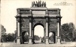 Paris - 1 - L'Arc de Triomphe du Carrousel - CPA 