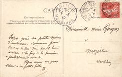 Palate of Fontainebleau - Room has to lay down Officers of Service of the Pope - CPA