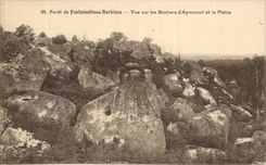 Drill of Fontainebleau - Barbizon - Sight on the Rocks of Apremont - CPA
