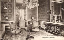 Palate of Fontainebleau - Cabinet of Abdication - CPA