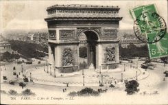 Paris - 8 - Arc de Triomphe - CPA