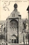 CPA Dieppe Church Saint Jacques southern Gate