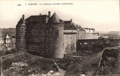 CPA Dieppe the castle