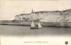 CPA Dieppe the cliff