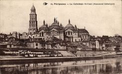 CPA Perigueux the cathedral St Face