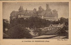 CPA das Schloss von Pierrefonds