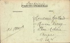 CPA Pouliguen On the dimension Cliffs in front of the Rochereau Tower