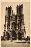 CPA Reims the cathedral