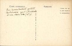 CPA Auxerre das Nordkathedraleseite Gatter