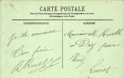 CPA Chateau de Chambord Le lit du comte de Chambord