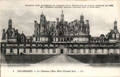 CPA Chambord Le chateau Facade Sud