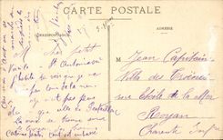 CPA Treport der Strand und die Klippen