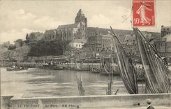 CPA Treport der Hafen