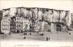 CPA Treport Landhauser des Strandes