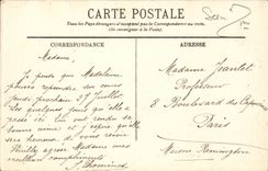 CPA Treport die Terrasse gesehen in Richtung zu den Meeren