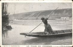 CPA Paris Musee du Luxembourg la fille du passeur