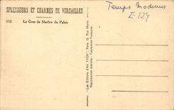 CPA Versailles marble court of the palate