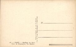 CPA Paris Sacre Coeur Montmartre Benitier