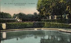 CPA Park of Saint Cloud the basin of the 3 bubbles