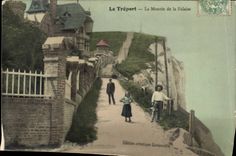 CPA Treport Aufstieg der Klippe