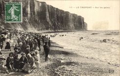 CPA Treport auf den Rollen