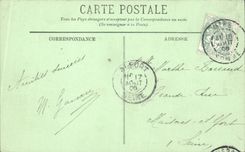 CPA Treport gesehen von der rotierenden Brucke