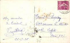 CPA Treport gesehen vom allgemeinen Garten Alexandre Papin