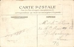 CPA Treport gesehen vom Pier