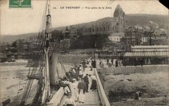 CPA Treport gesehen vom Pier