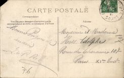 CPA Treport gesehen vom Pier