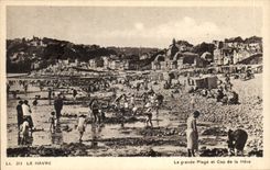 CPA Le Havre main beach and Cape of Heve