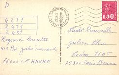 CPA Le Havre main beach and Cape of Heve