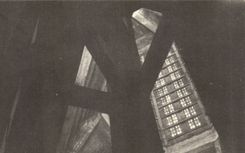 CPA Le Havre Church St Joseph ein Detail der Pfosten und der Hauptfahrwerkbeine