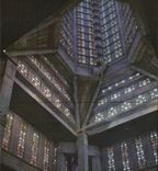 CPA Le Havre Church St Joseph gesehener Innenraum