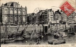 CPA Le Havre the arc of the pilots and the museum