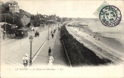 CPA Le Havre the maritime boulevard