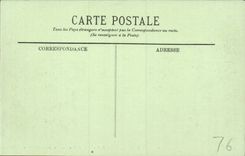 CPA Le Havre Landhauser der Klippe gesehen von den Badern