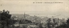 CPA Le Havre Panorama taken of Sainte Address