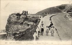 CPA Sainte Address Nice Havrais Terrace Felix Faure Children