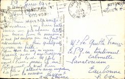 CPSM Le Havre Mending of a net of sin