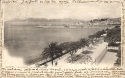 CPA Cannes Boulevard of the Small cross