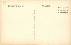 CPA Vezelay Basilica of the madeleine Capital of the 7th pillar Funeral of Saint Paul