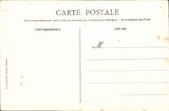 CPA unsere Dame der Felsen Montautour Pilgerfahrt der 11 Statue des Holzes