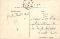 CPA Castle of Rambouillet the François tower 1st