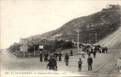 Le Havre-geburtiges CPA Nizza die Prachtstrasse Felix Faure