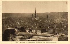 CPA Rouen View taken of the dimension Sainte Cathedral