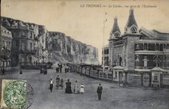 CPA Treport das Kasino gesehen vom Esplanade