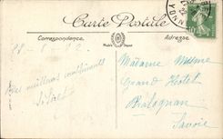 CPA Auxerre die Prafektur romischen Spalten